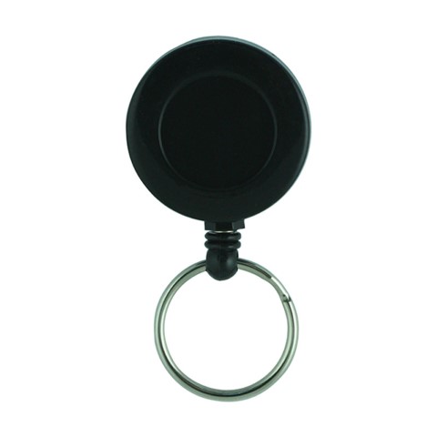 STERLING RETRACTABE KEY RING HOLDER - BLACK